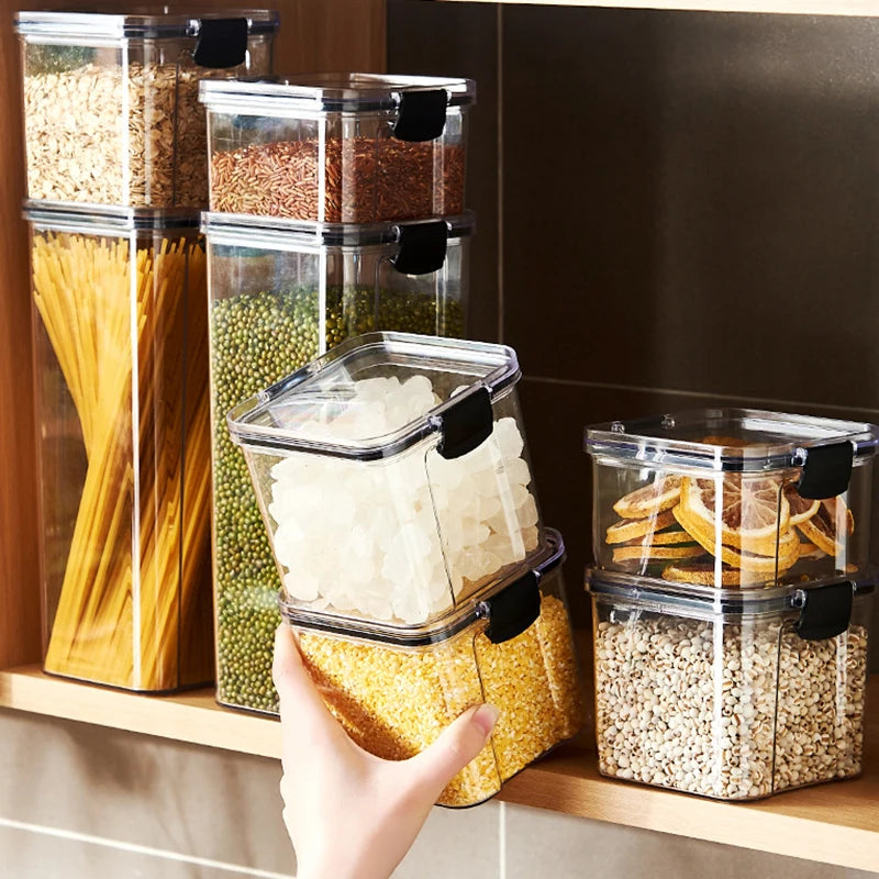 Airtight Kitchen Storage Jar Set